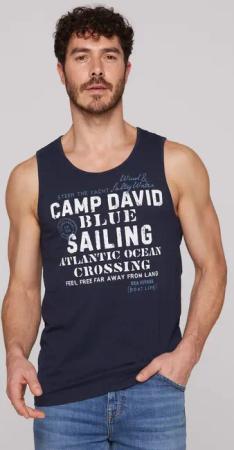CAMP DAVID Tanktop aus Baumwolle