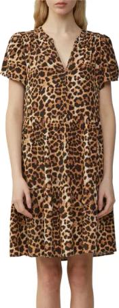 QS Sommerkleid mit All-Over Print