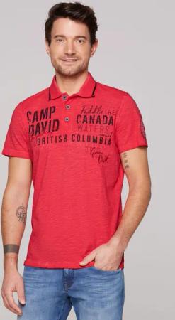 CAMP DAVID Poloshirt aus Baumwolle