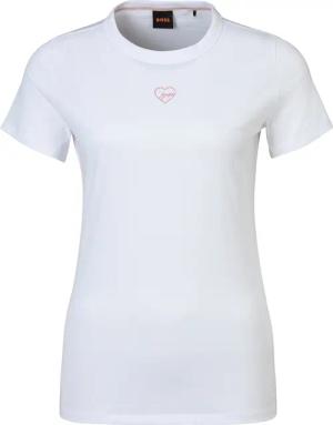 BOSS ORANGE T-Shirt Elogo Premium Damenmode