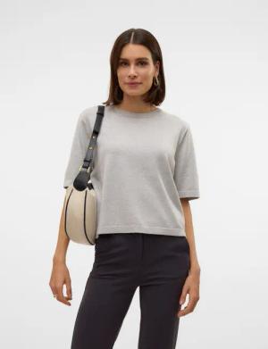 Vero Moda Kurzarmpullover VMSILJE 2/4 O-NCK