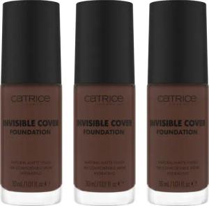 Catrice Foundation Invisible Cover Foundation, 3-tlg.,
