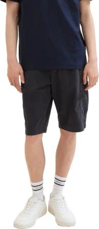 TOM TAILOR Denim Cargoshorts unifarben