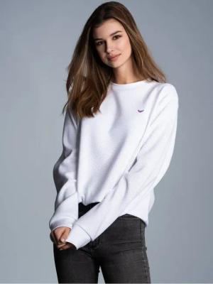 Trigema Sweatshirt TRIGEMA Sweatshirt in Waffeloptik
