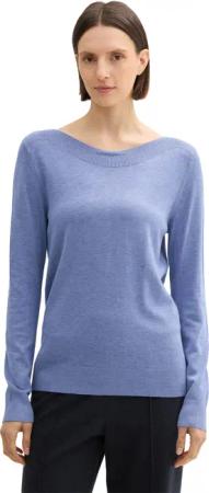 TOM TAILOR Longpullover mit Rippbündchen