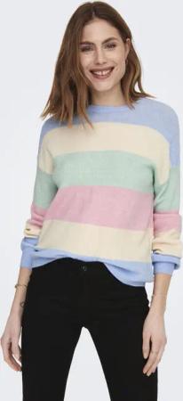ONLY Strickpullover ONLATIA L/S STRIPE PULLOVER