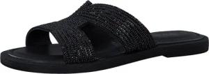 Tamaris Pantolette, Blockabsatz, Festtagsschuh, Sommerschuh in