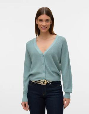 Vero Moda Strickjacke VMNEWLEXSUN LS SHORT
