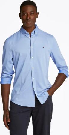 Tommy Hilfiger Langarmhemd PERFORMANCE TWO TONE