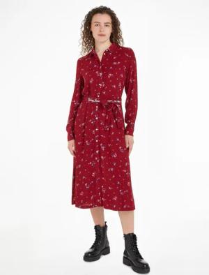 Tommy Jeans Curve Hemdblusenkleid TJW FLORAL