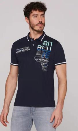 CAMP DAVID Poloshirt aus Baumwolle