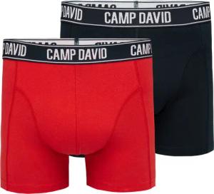 CAMP DAVID Boxershorts (Packung, 2-St) im
