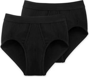 Schiesser Slip "Authentic" (2er-Pack) mit Eingriff