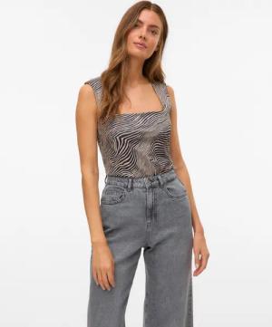 Vero Moda Shirttop VMMILLION SL SQUARE