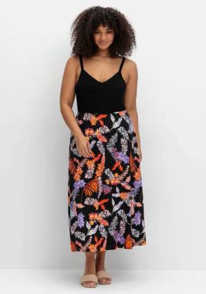 Sheego Sommerkleid Große Größen mit Blumenprint,