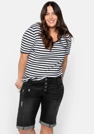 Sheego Jeansbermudas Große Größen mit Stretch-Anteil