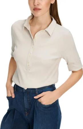 Marc Cain Poloshirt "Noble Neutrals" Premium