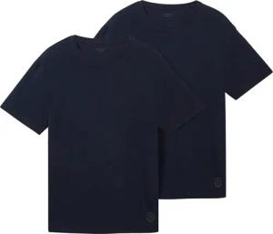 TOM TAILOR Kurzarmshirt (Packung, 2-tlg) mit