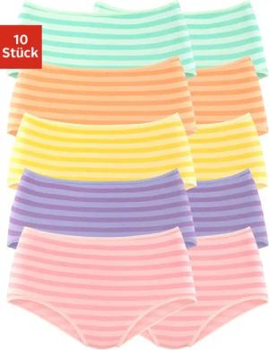 petite fleur Taillenslip (10er-Pack) aus elastischer