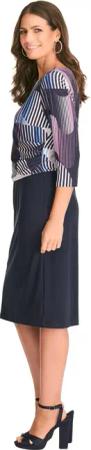 HERMANN LANGE Collection Druckkleid in 2-teiliger