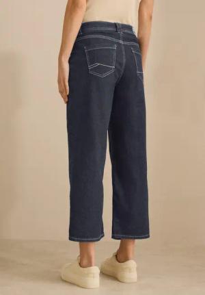 CECIL Loose-fit-Jeans aus Baumwolle mit Stretchanteil