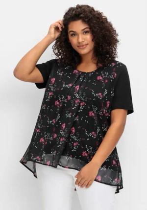 Sheego Blusenshirt Große Größen aus Jersey