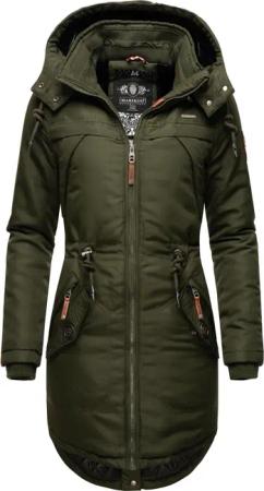 Marikoo Wintermantel Kamii sportlicher Damen Winterparka