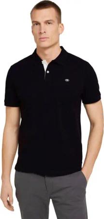 TOM TAILOR Poloshirt mit Knopfleiste und