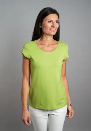 Seidel Moden T-Shirt mit Kappenärmel, MADE