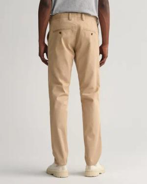 Gant Chinohose SLIM TWILL CHINOS mit