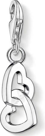 THOMAS SABO Charm-Einhänger Herzen, 0773-001-12