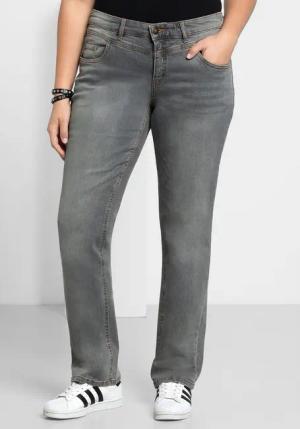 Sheego Stretch-Jeans Große Größen »Die Gerade«