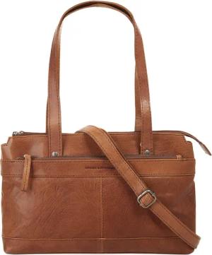 Spikes & Sparrow Henkeltasche, echt Leder