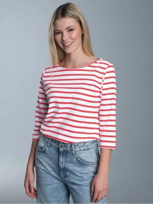 Trigema Longsleeve TRIGEMA Dreiviertelarm Shirt mit