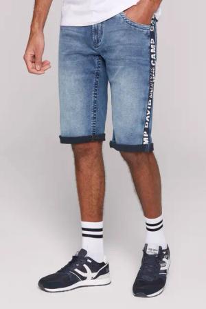 CAMP DAVID Jeansshorts mit Turn-Up Saum