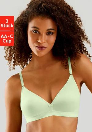 petite fleur Bralette-BH (Packung, 3 Stück)