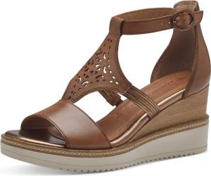 Tamaris Keilsandalette, Sommerschuh, Sandale, Keilabsatz, mit