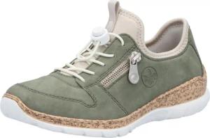 Rieker Slip-On Sneaker Schnürschuh, Halbschuh, Slipper