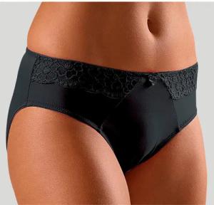 LASCANA Slip mit seitlichen Spitzeneinsätzen
