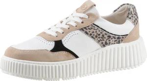Tamaris Plateausneaker im Material-Mix, Freizeitschuh, Halbschuh,