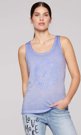 SOCCX Tanktop aus Baumwolle