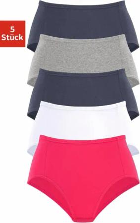 petite fleur Taillenslip (5er-Pack) aus weicher