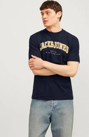 Jack & Jones Rundhalsshirt JJECALEB VARSITY