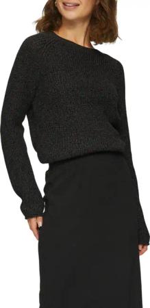 QS Strickpullover mit Rundhalsausschnitt