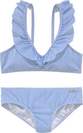 Buffalo Bustier-Bikini mit Volants am Ausschnitt