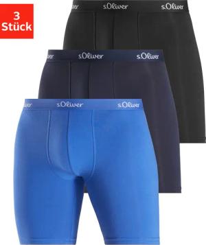 s.Oliver Langer Boxer Boxershorts für Herren
