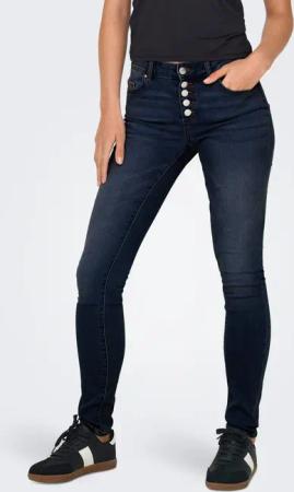 ONLY Skinny-fit-Jeans ONLHUSH MID SK VIS