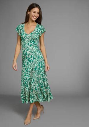 Laura Scott Sommerkleid mit Alloverdruck &