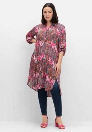 Sheego Longbluse Große Größen in Oversize-Form,