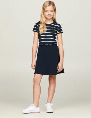 Tommy Hilfiger Jerseykleid ESSENTIAL SKATER DRESS